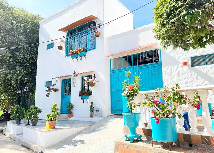 Cabana La Aldea - Santorini Colombiano
