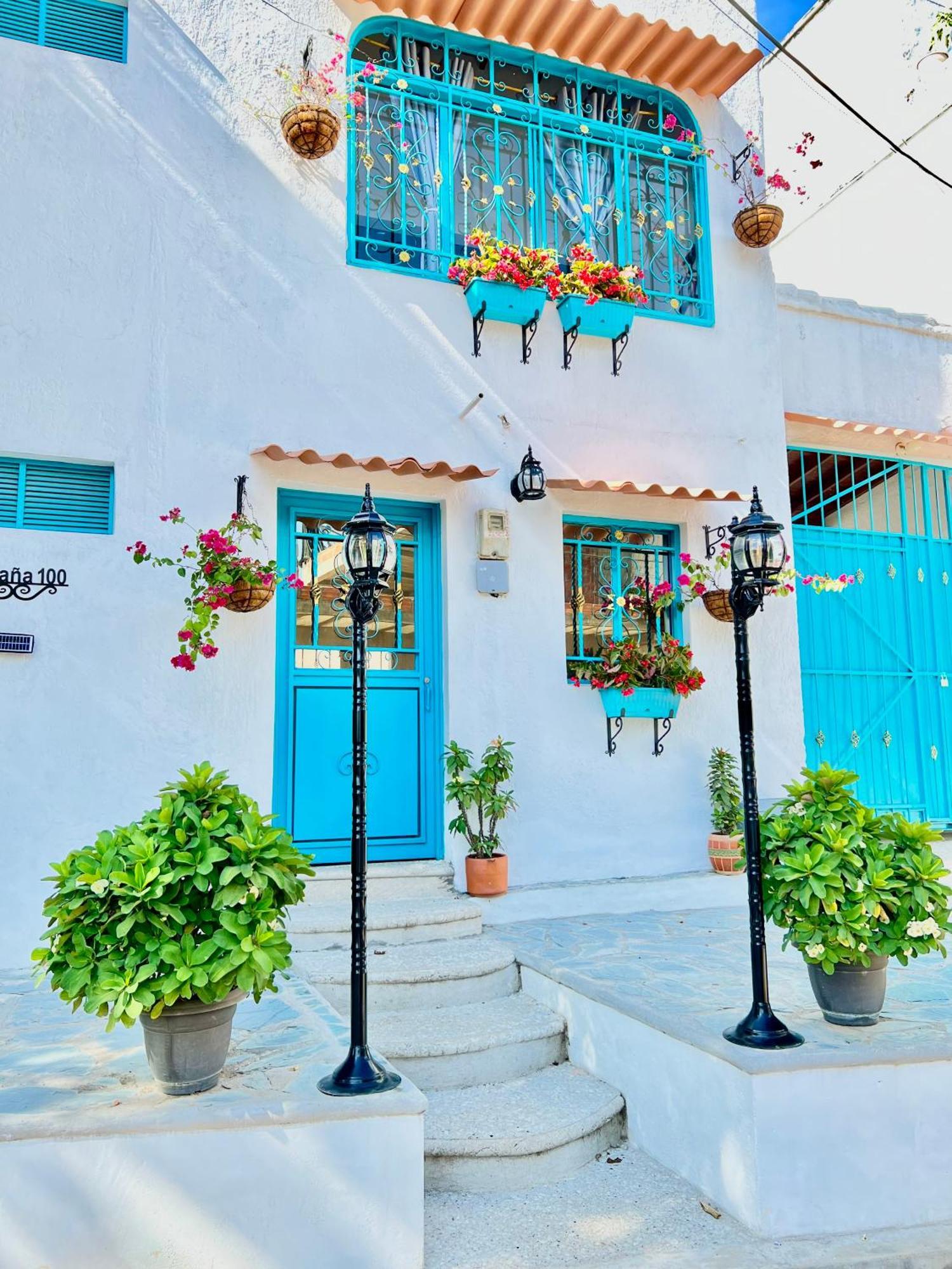 Hébergement de vacances La Aldea - Santorini Colombiano